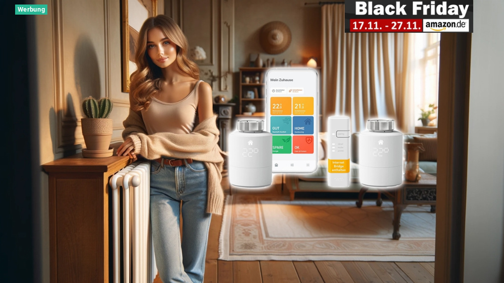 Nicht mehr lange verfügbar: Starter-Set mit smarten Thermostaten 54 Prozent reduziert - Amazon-Kontingent bereits zur Hälfte ausverkauft