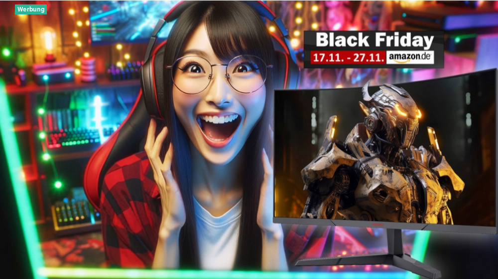 Bestseller zum besten Preis: Gaming-Montior 27 Zoll Curved WQHD als Black-Friday-Deal