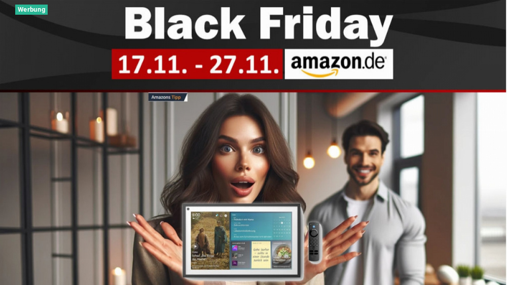 Amazon dreht durch! Riesiger Echo Show 15 mit Fire TV 23 Prozent billiger 