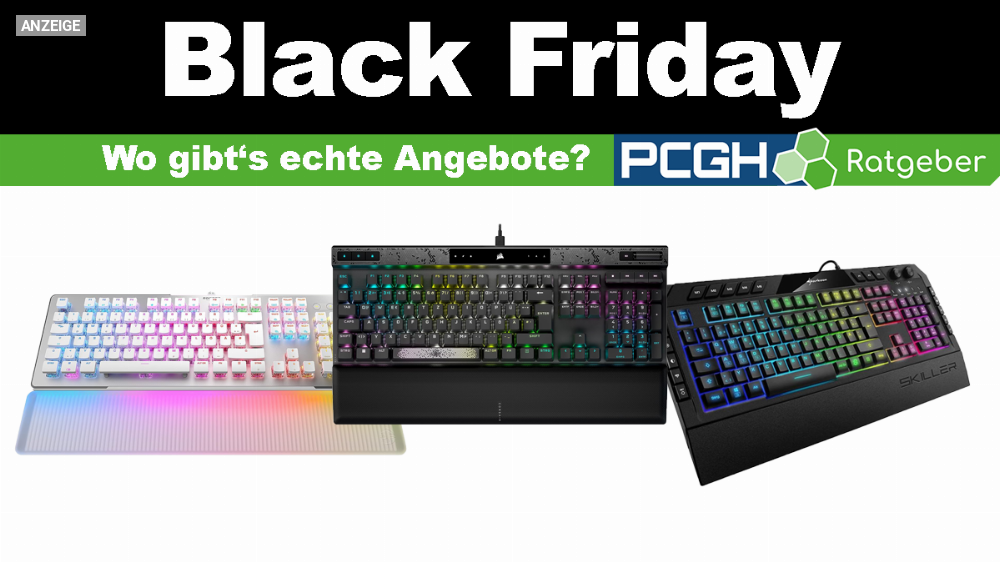 Gaming-Tastatur zu Black Friday: Wo gibt es echte Angebote?
