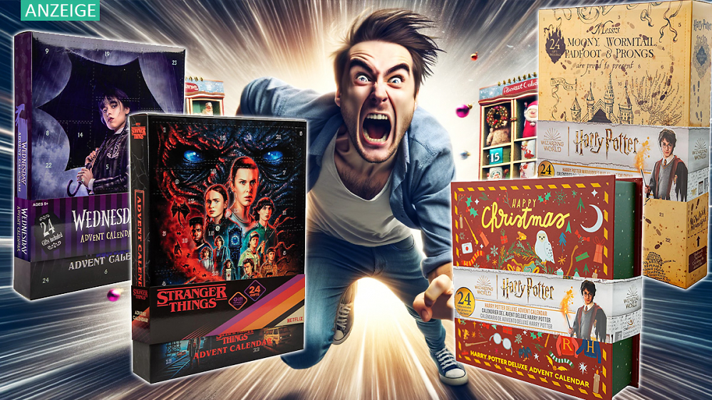 Bis zu 38 % Rabatt: Beliebte Cinereplica-Adventskalender zu Harry Potter, Netflix Stranger Things, Wednesday, Batman und mehr