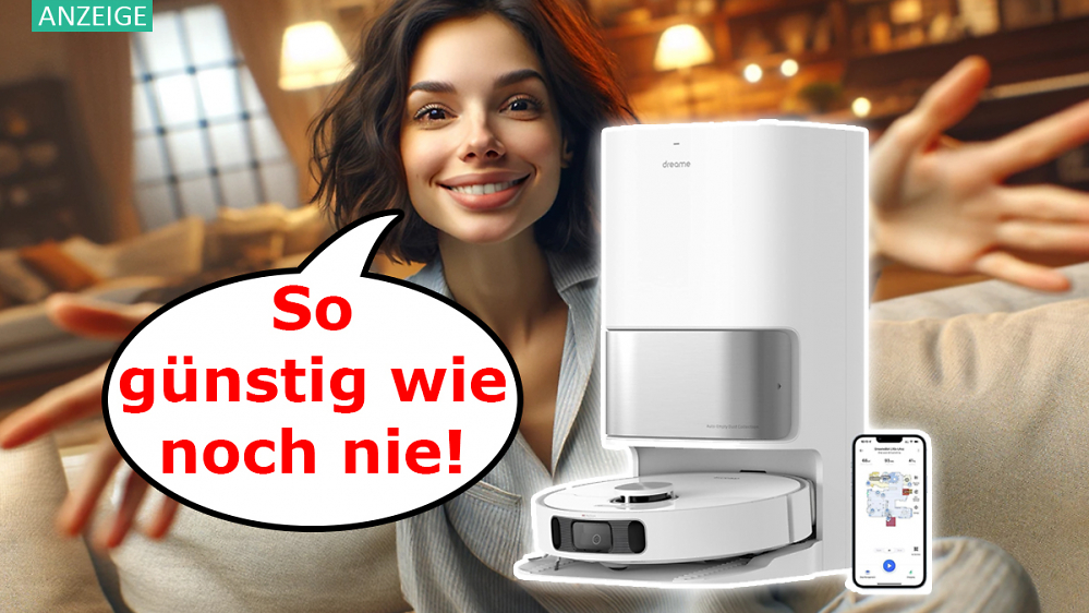 Traumpreis für Dreame L10s Ultra noch vor Black Friday: Saugroboter mit Staubentleerung, Wischpad-Reinigung & Co.
