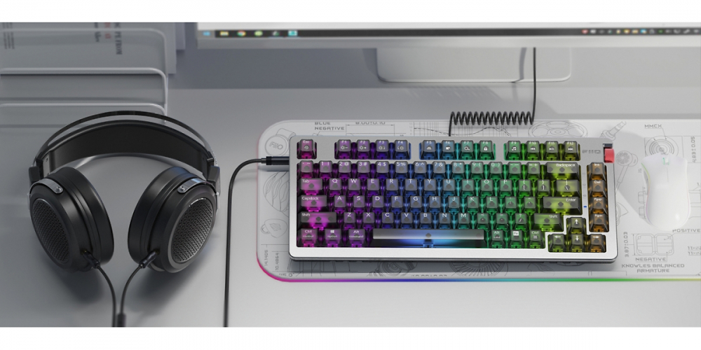 Fiio KB3 HiFi: Mechanische Tastatur mit DAC und AMP veröffentlicht