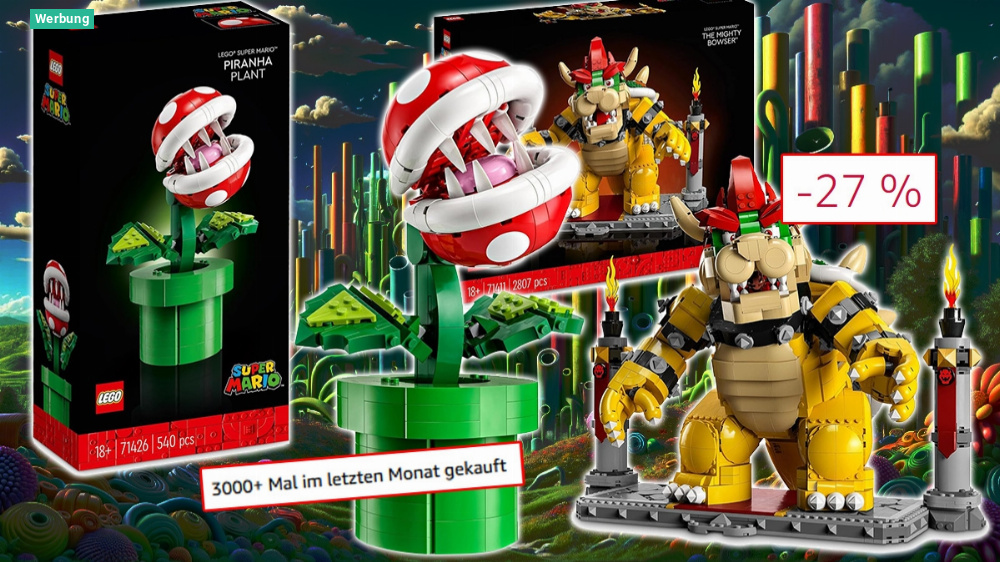 Eben erst erschienen und schon günstiger als im Lego Store: Darum wird dieses Lego Super Mario Set tausendfach auf Amazon gekauft!