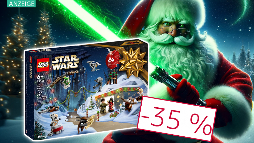 Nirgendwo günstiger: Lego Star Wars Adventskalender 2023 bei Amazon mit 35 % Rabatt
