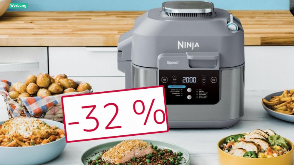 Amazon haut Ninja Speedi mit 80 Euro Rabatt raus: Multikocher ist nirgendwo günstiger