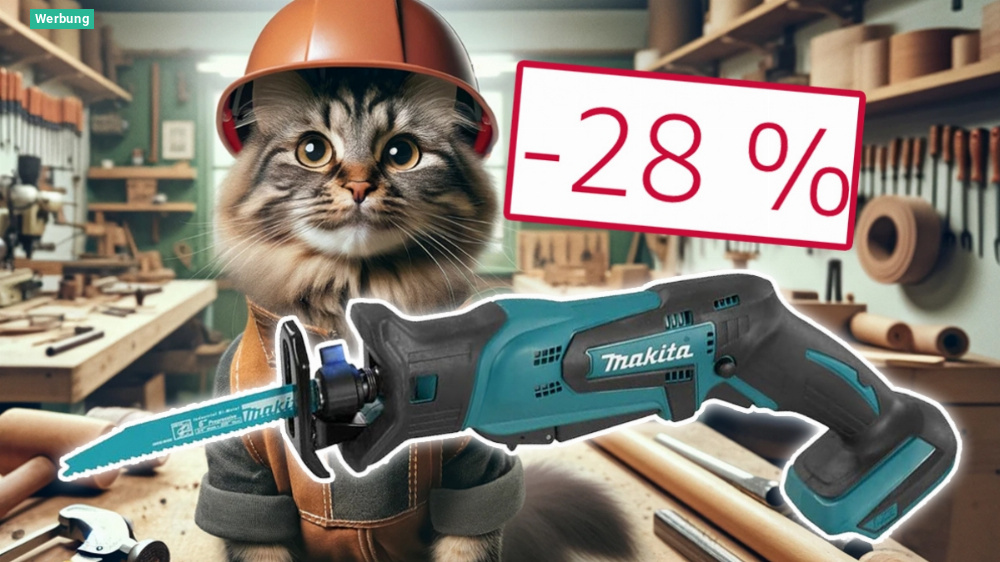 Fast 30 % Rabatt auf Makita Säbelsäge: Reciprosäge für 18V-Akkus bei Amazon im Angebot