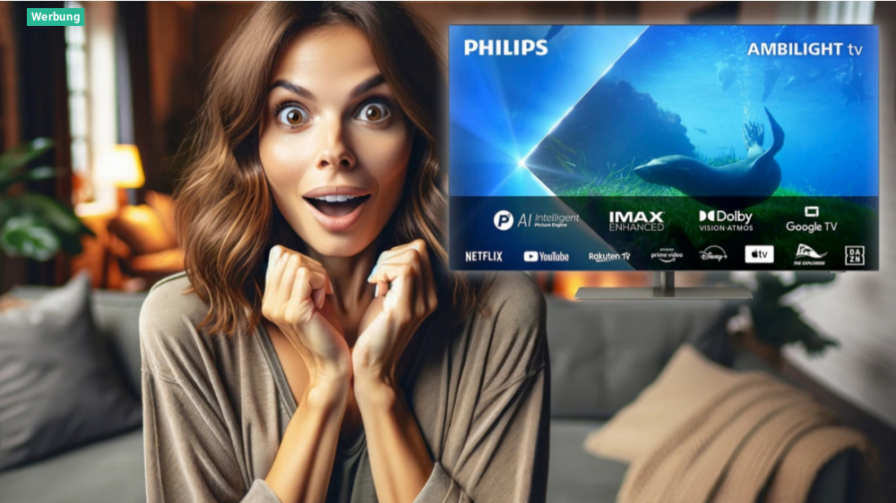 Kaum zu glauben: Testsieger-Fernseher Philips OLED TV 65" im Preisrutsch - 1.100 Euro Rabatt bei MediaMarkt