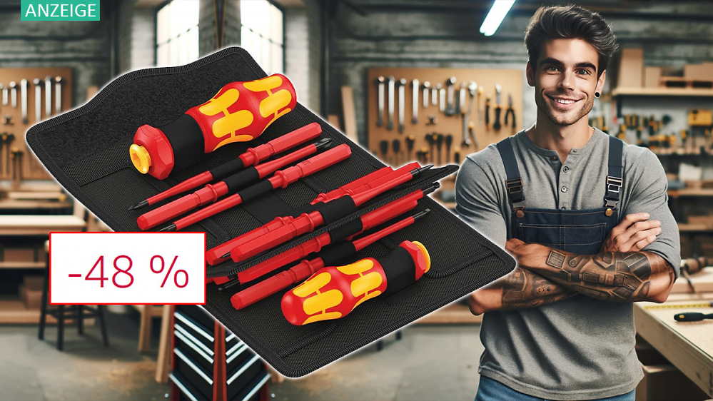 Fast zum halben Preis: Satte 48 % Mega-Rabatt auf Wera Kraftform Kompakt Turbo I Imperial 1 (16-teilig) - Ein elektrisierendes Angebot! 