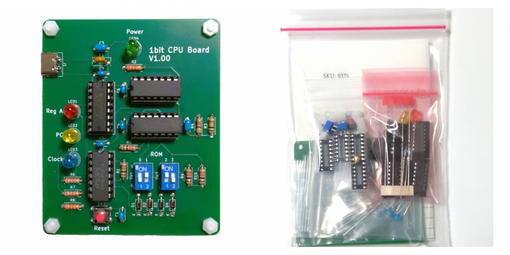 1-Bit-Prozessor: Lächerlich langsamer Bausatz stößt auf großen Anklang