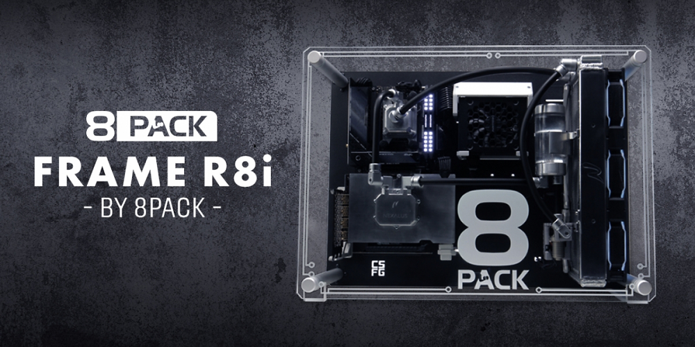 8Pack Frame R8i: Neuer Premium-PC im Glaskasten mit RTX 4090 für 9.000 Euro (1)