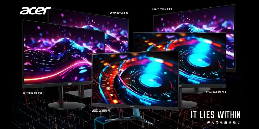 Acer fünf neue Monitore hohe Bildraten 27 IPS