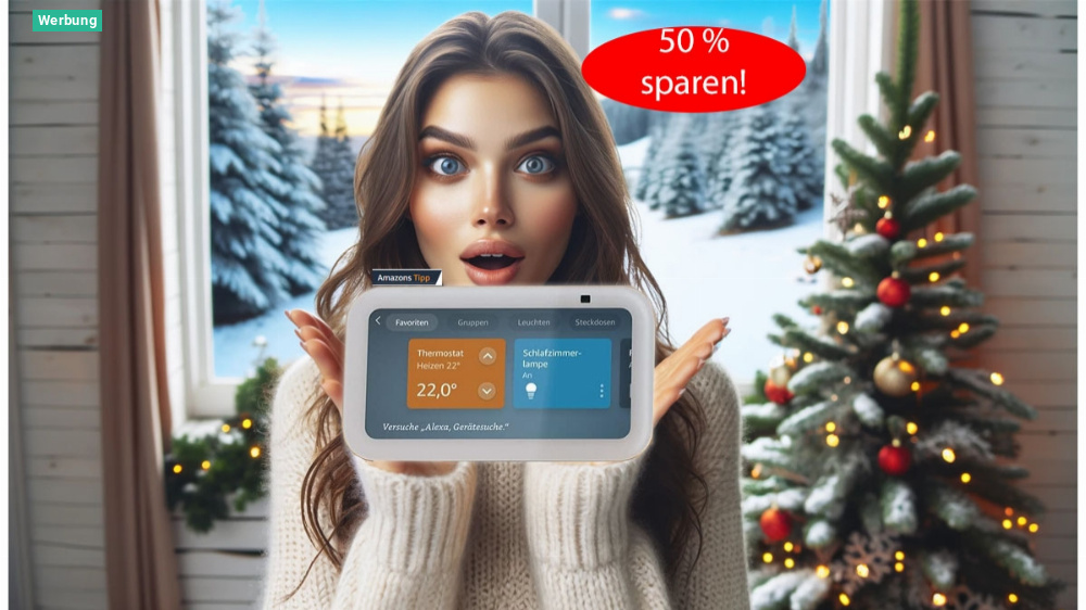 Alexa macht große Augen! Amazon wirft Echo Show zum halben Preis raus 