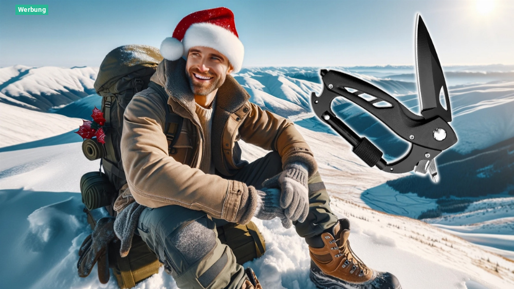 Geschenkidee für Weihnachten: Amazon haut Multitool im ungewöhnlichen Karabiner-Design für 10,99 Euro raus