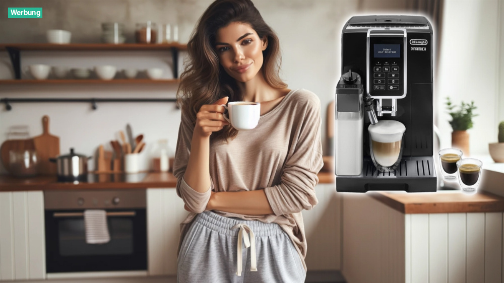 Nur begrenzt verfügbar: Kaffeevollautomat von De'Longhi bei Amazon 520,01 Euro reduziert