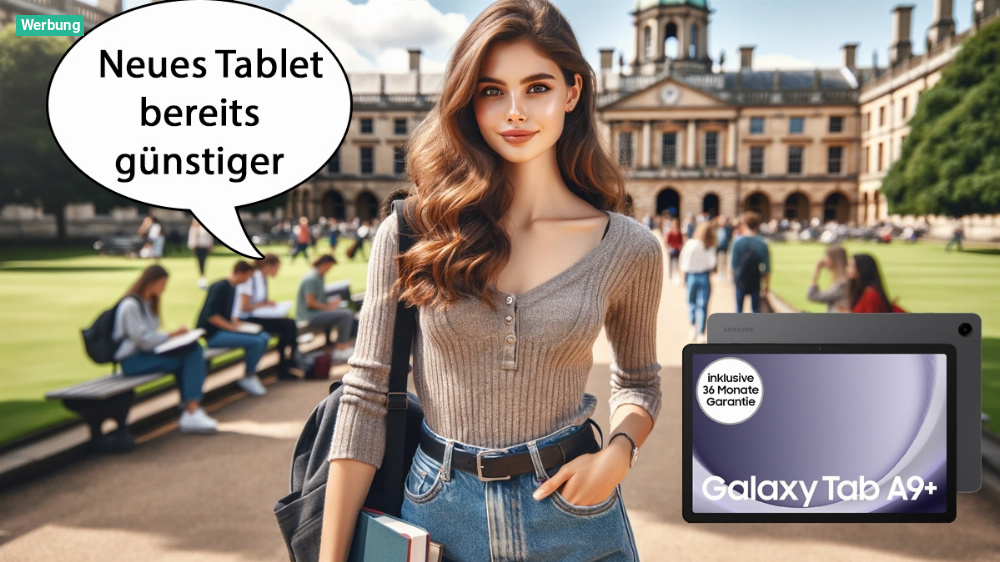 Erst erschienen und schon im Angebot: Amazon verkauft neues Samsung Galaxy Tab A9+ 5G mit Rabatt