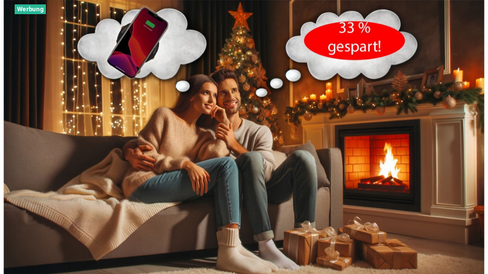 Als Weihnachtsgeschenk 33 Prozent billiger: Ladestation für iPhone-Besitzer 