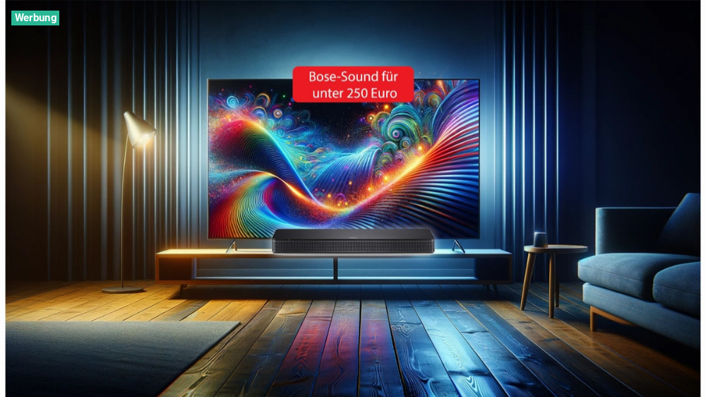 Richtig gehört! Bose-Soundbar 27 Prozent billiger