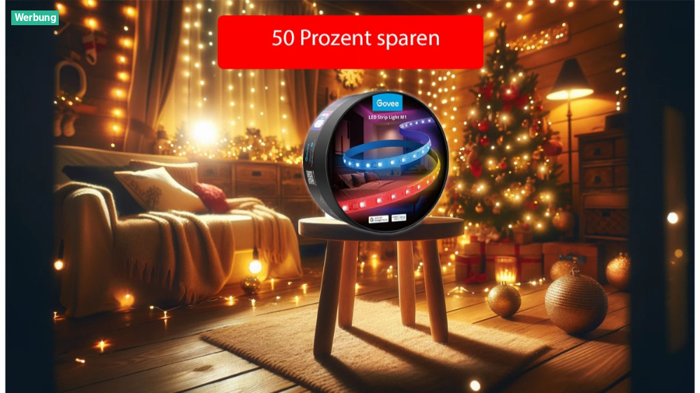 Spinnt Amazon?! Govee LED Strip 50 Prozent reduziert