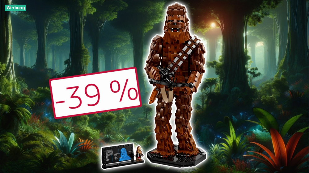 Gut gebrüllt, Amazon! Lego Star Wars Chewbacca nirgendwo so günstig
