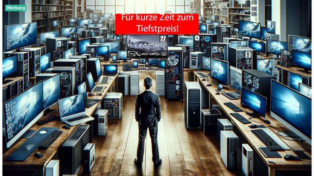 Preisfehler? Lenovo-Gaming-Monitor zum Tiefstpreis
