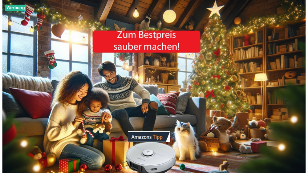 Amazon lässt Schmutz knallhart keine Chance! High-End-Staubsaugerroboter zum Bestpreis 