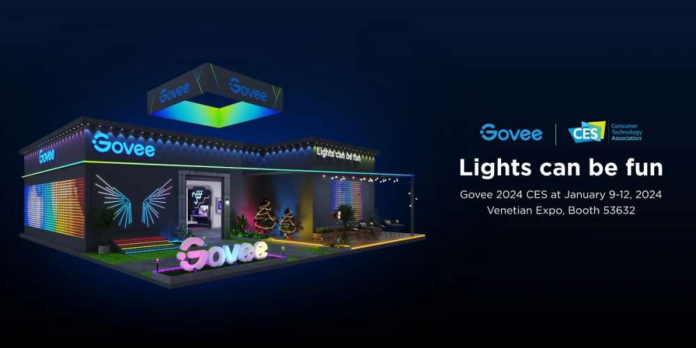 Govee zeigt auf der CES 2024 den Nachfolger des AI Sync Box Kits sowie des Neon Rope Lights.