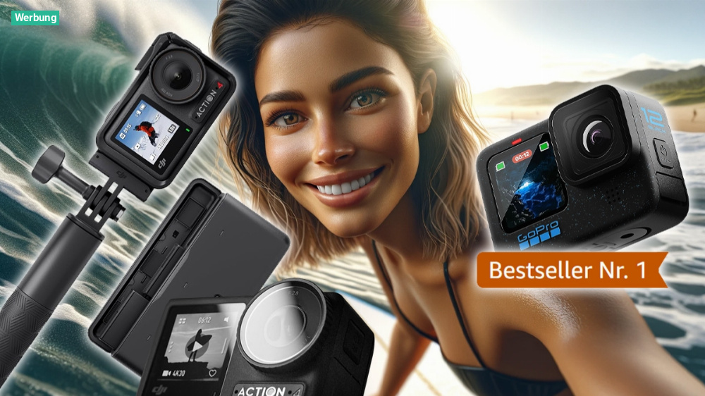 100 Euro Rabatt auf DJI Osmo Action 4 im Amazon Angebot - Eine starke Konkurrenz für GoPro?