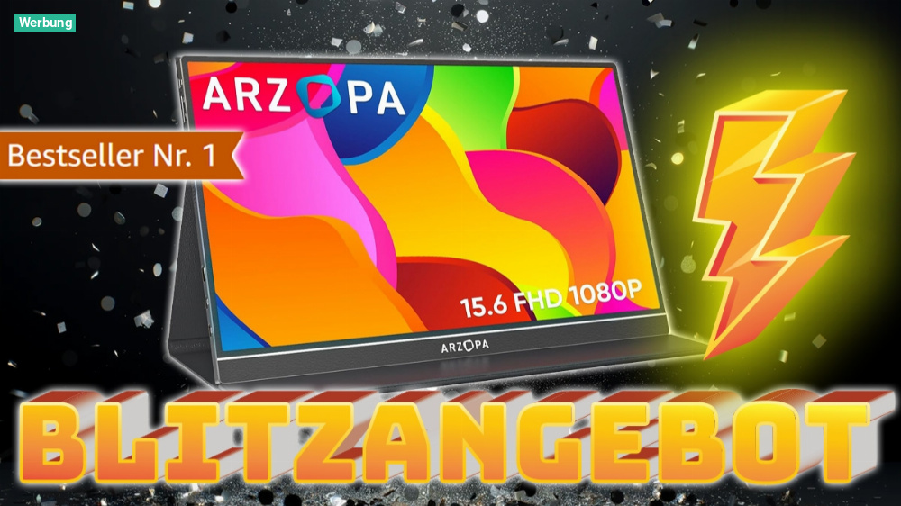 Nur für kurze Zeit! Amazons beliebtester Monitor mit 49 % Rabatt im Blitzangebot - Fast 100 Euro sparen