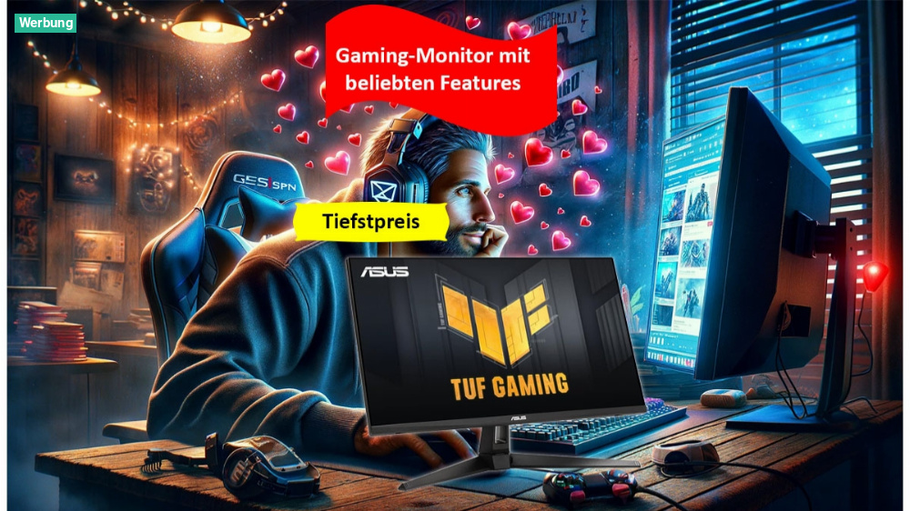Preis zum Verlieben! Monitor-Traum für Gamer