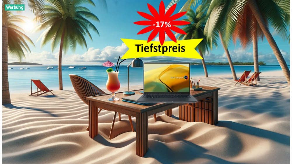 Amazon haut kraftvolles OLED-Laptop zum Tiefstpreis raus
