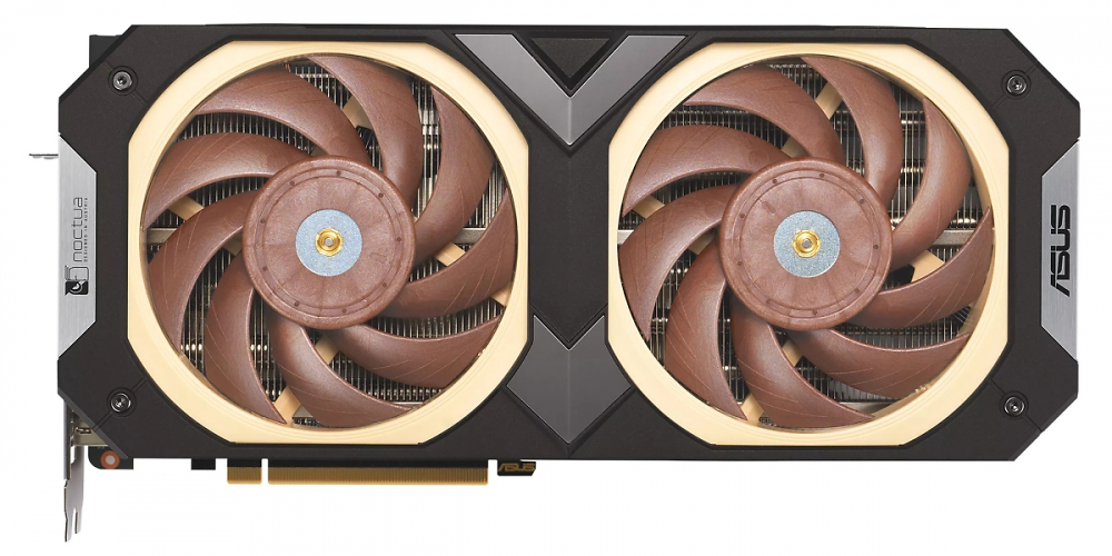 Asus Geforce RTX 4080 Super Noctua Edition: Vorderseite