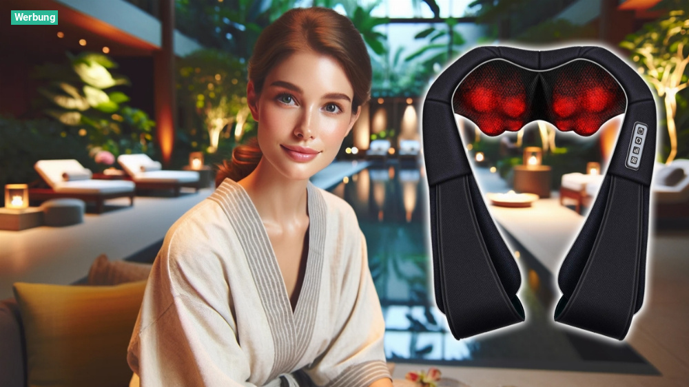 Jetzt 43 Prozent sparen: Amazons beliebtestes Shiatsu-Massagegerät gibt es jetzt zum Sonderpreis
