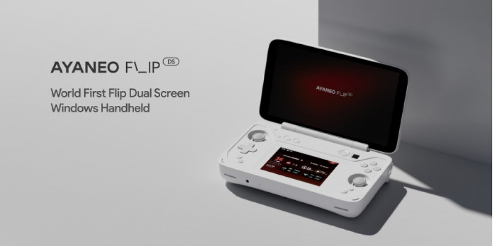 Ayaneo Flip: Klappbare Handheld-Konsole setzt auf AMD-SoC und Oculink-Interface
