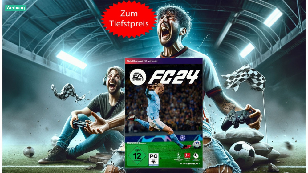 FC Bayern aus der Krise schießen - EA Sports FC 24 zum Tiefstpreis