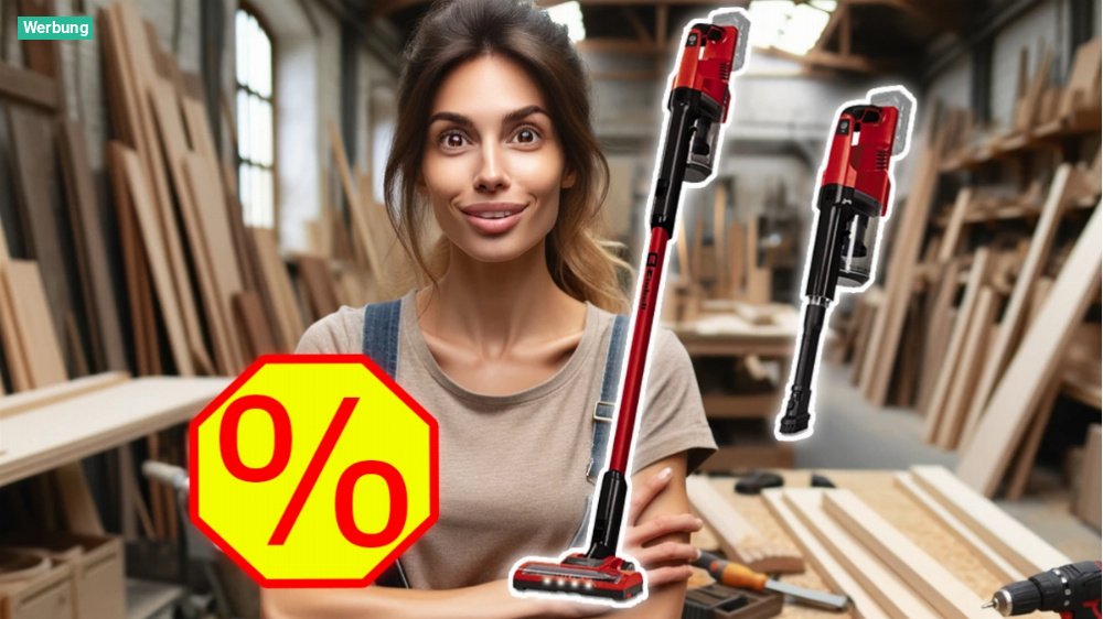 Nirgendwo günstiger: Einhell Akku-Staubsauger für 18V-Akkus stark reduziert bei Amazon