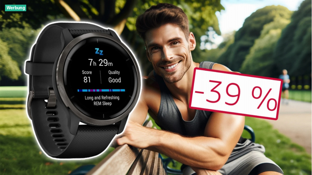 Garmin Venu 2 nirgends günstiger: Amazon verschleudert GPS-Fitness-Smartwatch