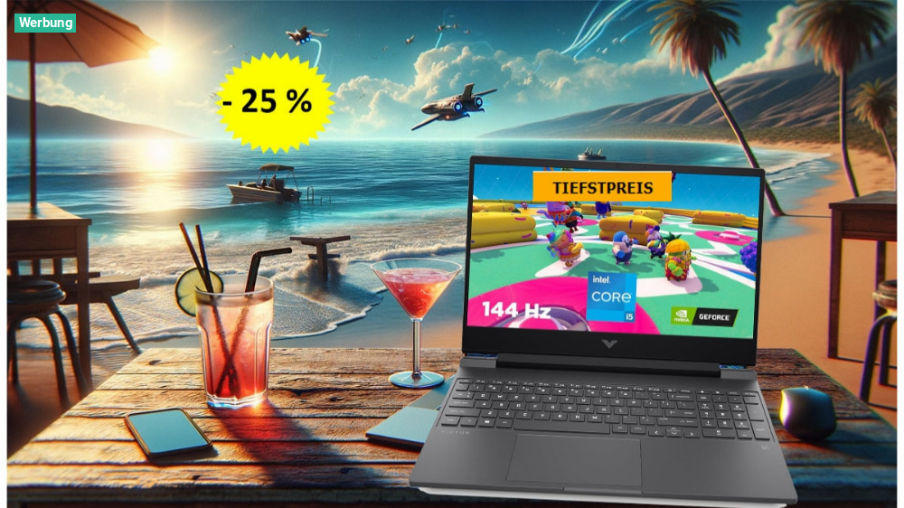 Spinnt Amazon? HP-Gaming-Laptop zum Tiefstpreis 
