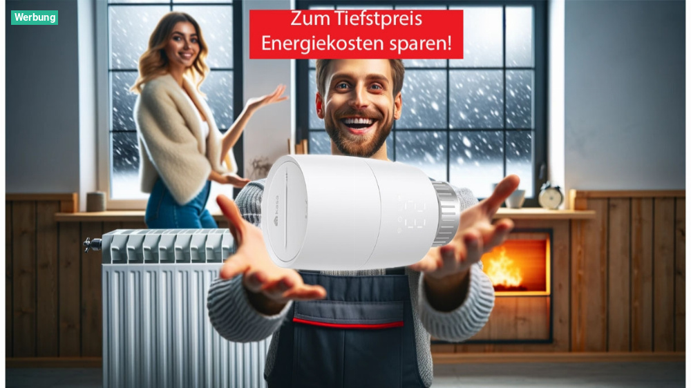 Spinnt Amazon?! Heizkosten sparen mit smartem Thermostat zum Tiefstpreis