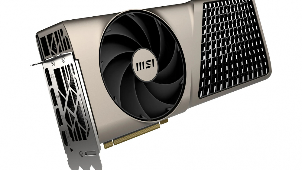 Geforce RTX 4080 Super: MSI Expert-Grafikkarte mit Affenkönig abgelichtet
