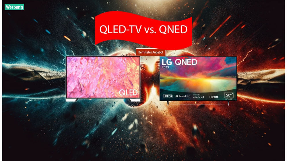 Preisfehler? QNED-TV von LG für Gamer billiger und QLED-TV von Samsung zum Tiefstpreis