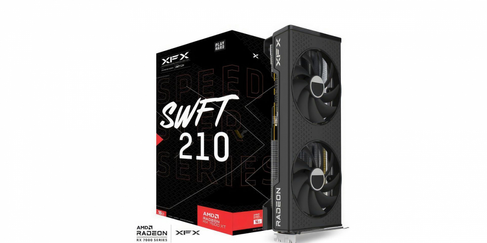 Die SWFT 210 ist eine der beiden Custom-Modelle zur RX 7600 XT, die XFX auf den Markt bringt.