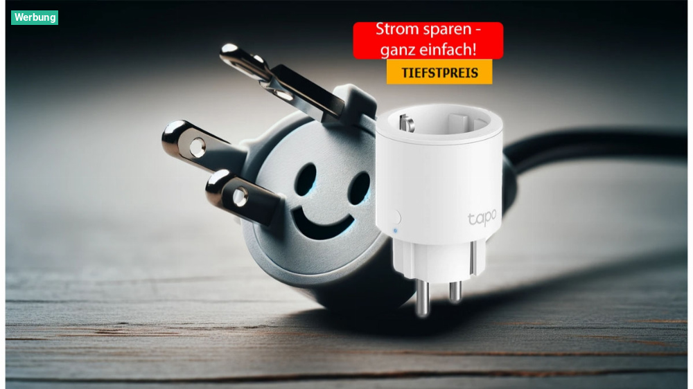 Energiesparen leicht gemacht - Smarte Steckdose zum Tiefstpreis 