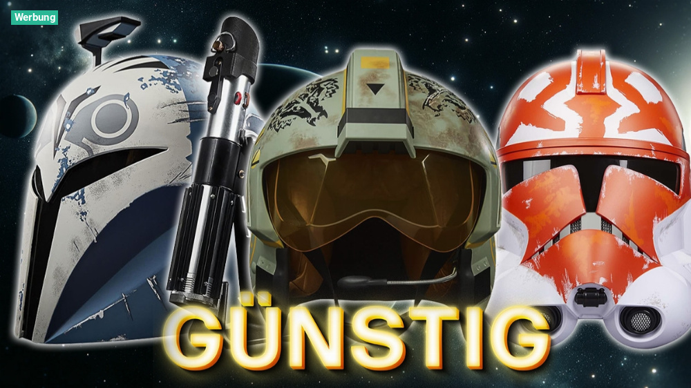 Das Must-have für Star Wars-Fans: Bis zu 150 Euro Rabatt auf Lichtschwerter und Helme in Originalgröße der Hasbro The Black Series.