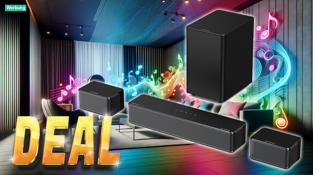 Preisfehler bei Amazon? Unter 200 Euro für Ultimea 5.1 Dolby Atmos Soundbar - Jetzt zum Tiefstpreis kaufen!