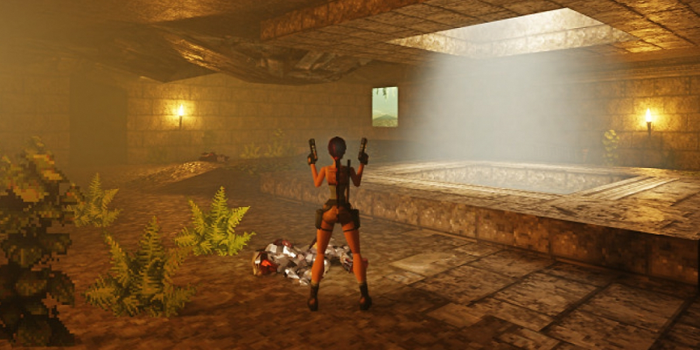 Lara Croft und RTX Remix: Jetzt kann man Tomb Raider 1 hübsch mit Raytracing spielen