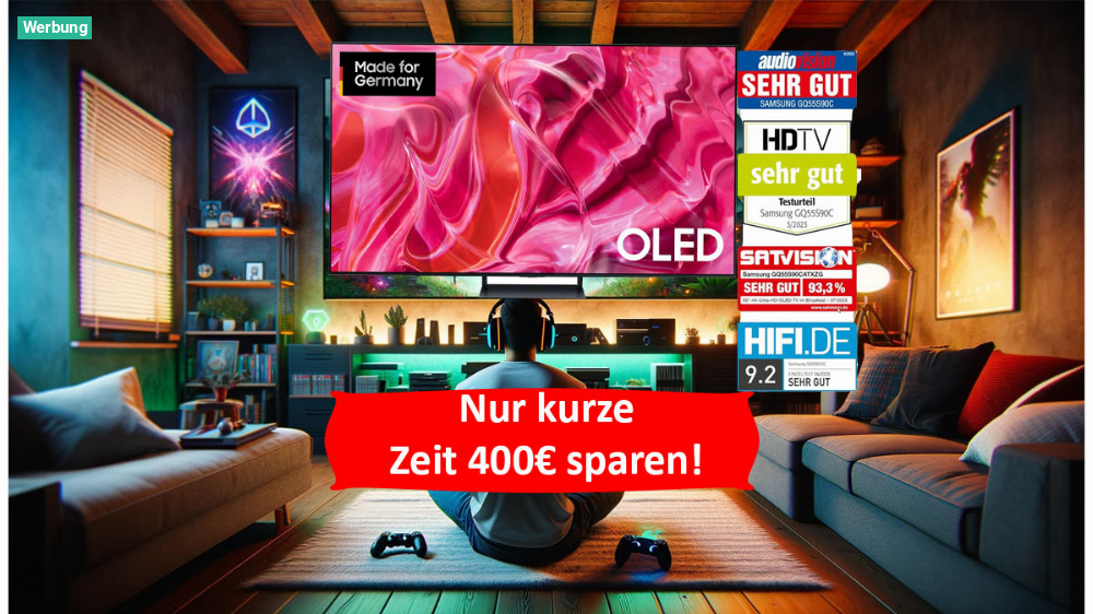 Cyber Week: Ausgezeichneter Samsung OLED-TV zum Bestpreis - nicht bei Amazon (Update)