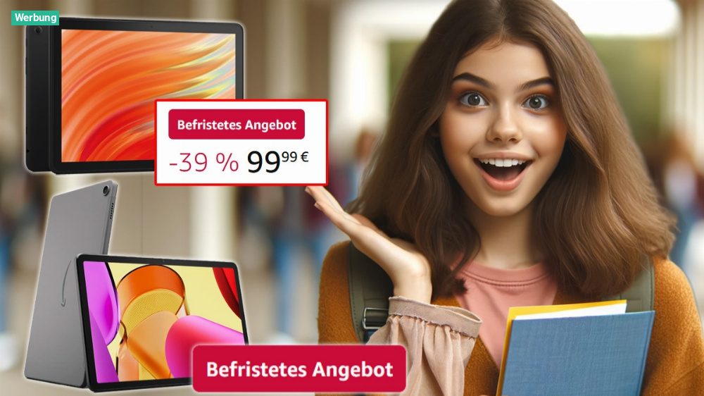Preiskracher! Bestseller Amazon Fire HD 10-Tablet für unter 100 Euro im Angebot
