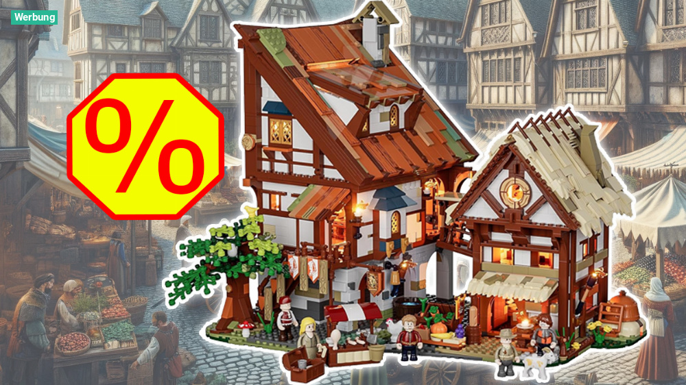 Hört, hört, dieser Preis betört: Mittelalter-Set reduziert + Gutschein (kompatibel zu Lego)