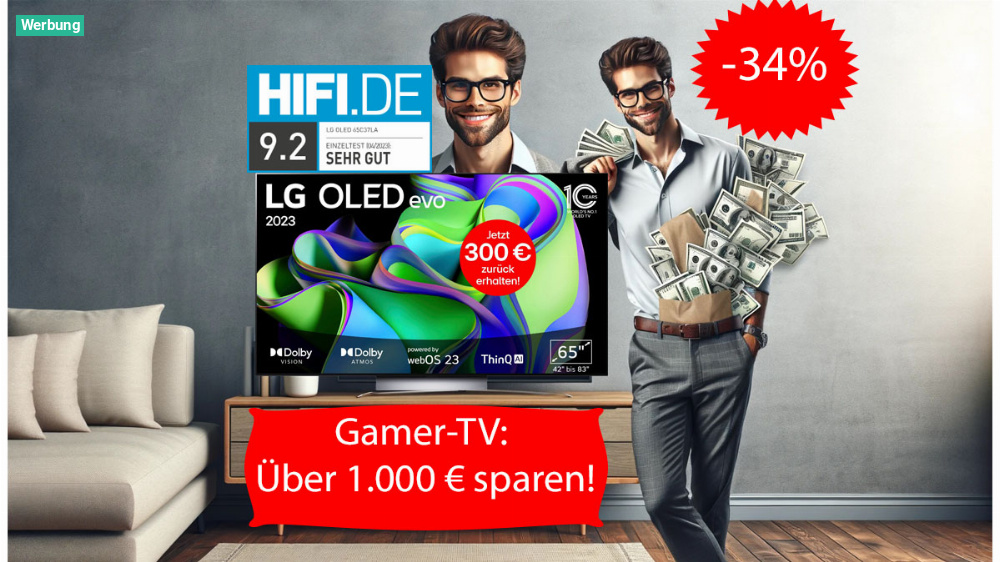 Nicht Amazon hat Spendierhosen an - Otto wirft OLED-TVs von LG raus und gibt bis zu 300 Euro Cashback (Update)